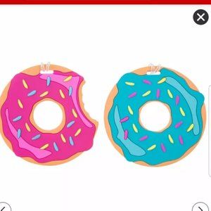 TRAVELON 2 DONUT LUGGAGE TAGS - NWT